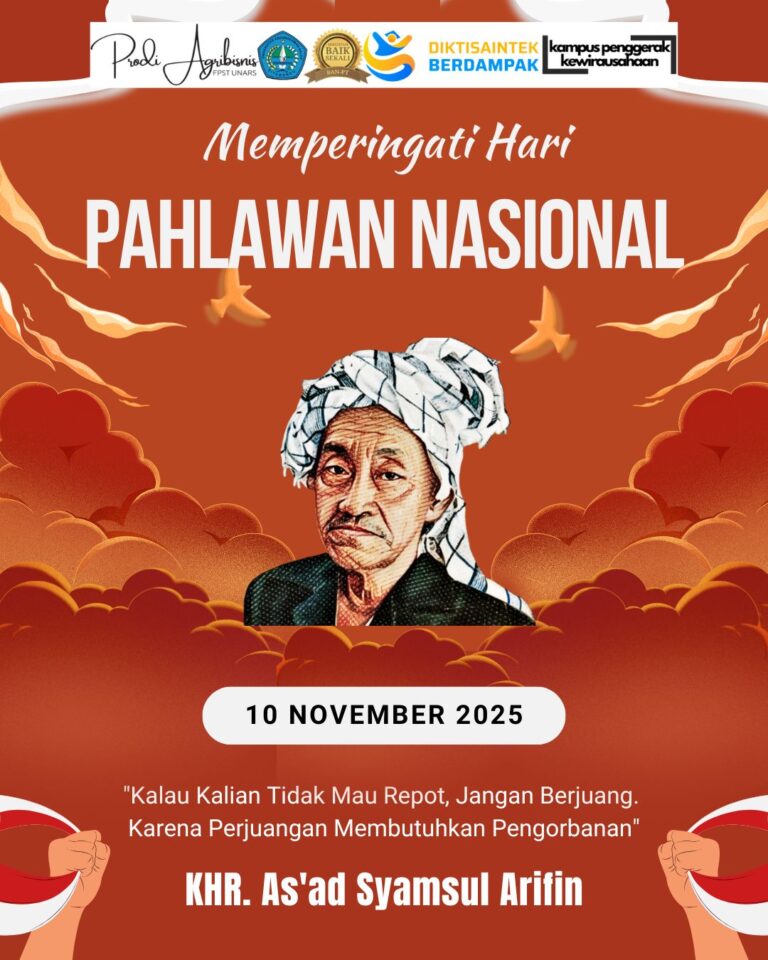 Prodi Agribisnis Memperingati Hari Pahlawan Nasional