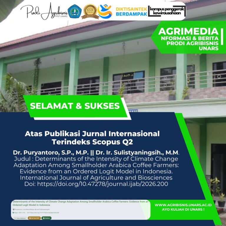 Selamat & Sukses Atas Publikasi Jurnal Internasional Terindeks Scopus Q2
